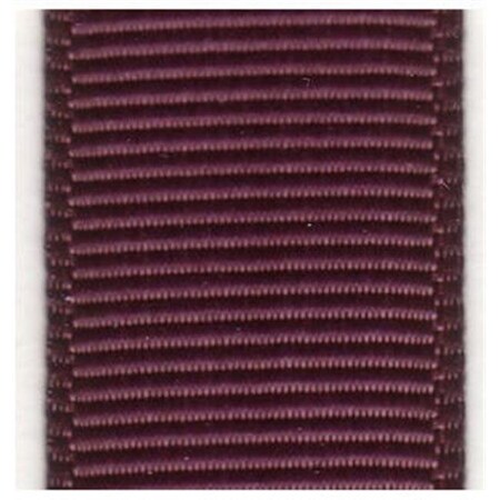 Papilion Papilion R074200060793100Y .25 in. Grosgrain Ribbon 100 Yards - Raisin R074200060793100Y